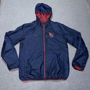 Nike U.S.A Soccer Team‎ Lightweight Jacket Flip Reversible Men's Size Medium